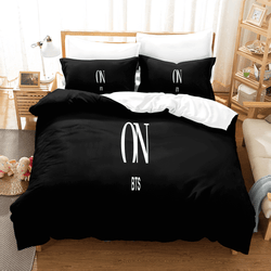 BTS Team Cosplay Bedding Set Quilt Covers Room Decoration (Online Order Only)