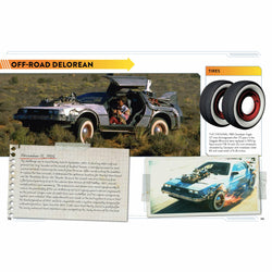 Back to the Future: DeLorean Time Machine: Doc Brown's Owner's Workshop Manual hardcover book by Bob Gale and Joe Walser (ONLINE ORDER ONLY)