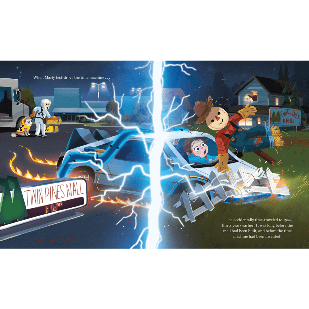 Back to the Future Hardcover Children's Book by Kim Smith (ONLINE ORDER ONLY)