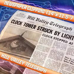 Back to the Future Time Travel Memories II Expansion Kit — "1.21 Gigawatts" Edition prop replicas (BacktotheFuture.com / DoctorCollector.com exclusive!) (ONLINE ORDER ONLY)