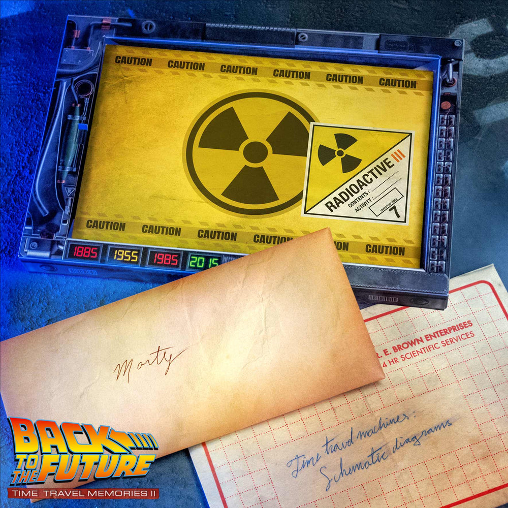 Back to the Future Time Travel Memories II Expansion Kit — "1.21 Gigawatts" Edition prop replicas (BacktotheFuture.com / DoctorCollector.com exclusive!) (ONLINE ORDER ONLY)