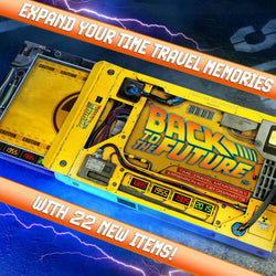 Back to the Future Time Travel Memories II Expansion Kit — "1.21 Gigawatts" Edition prop replicas (BacktotheFuture.com / DoctorCollector.com exclusive!) (ONLINE ORDER ONLY)