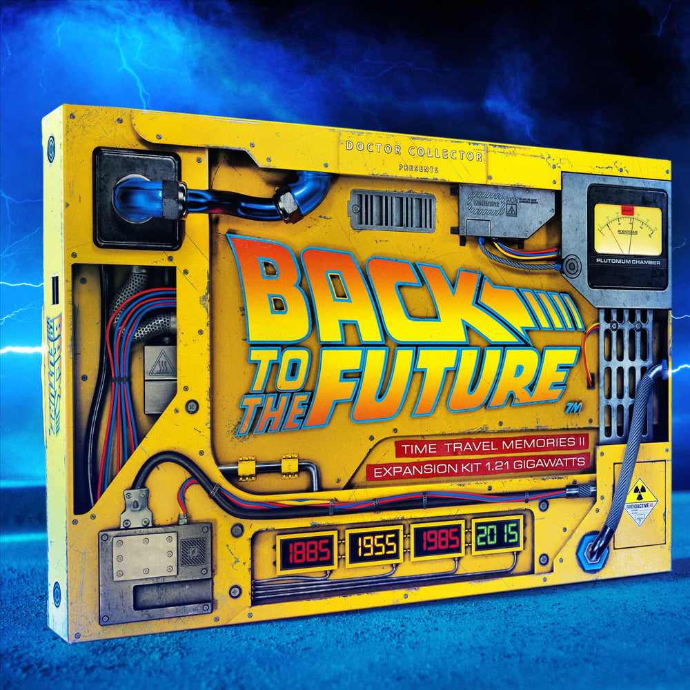 Back to the Future Time Travel Memories II Expansion Kit — "1.21 Gigawatts" Edition prop replicas (BacktotheFuture.com / DoctorCollector.com exclusive!) (ONLINE ORDER ONLY)