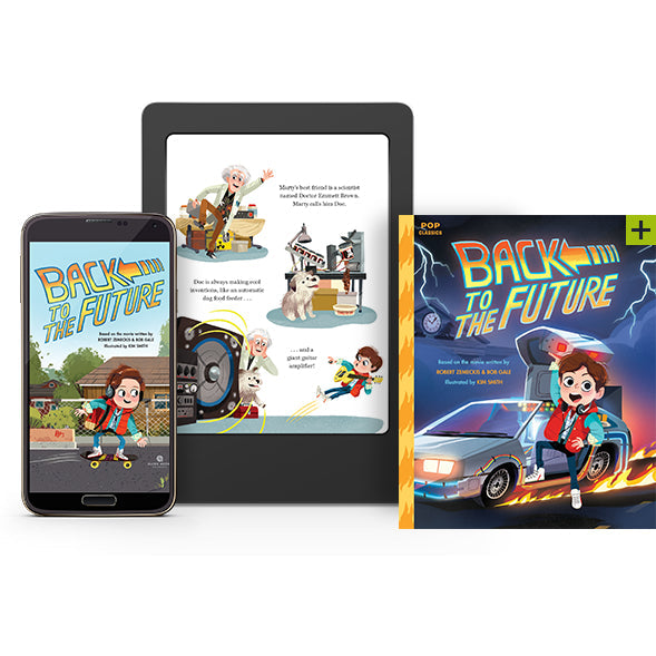 Back to the Future Hardcover Children's Book by Kim Smith (ONLINE ORDER ONLY)