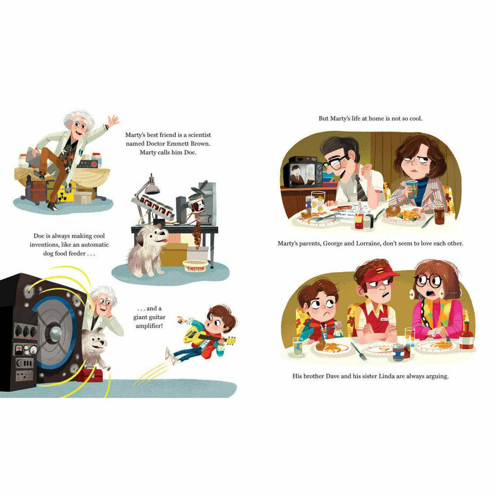 Back to the Future Hardcover Children's Book by Kim Smith (ONLINE ORDER ONLY)