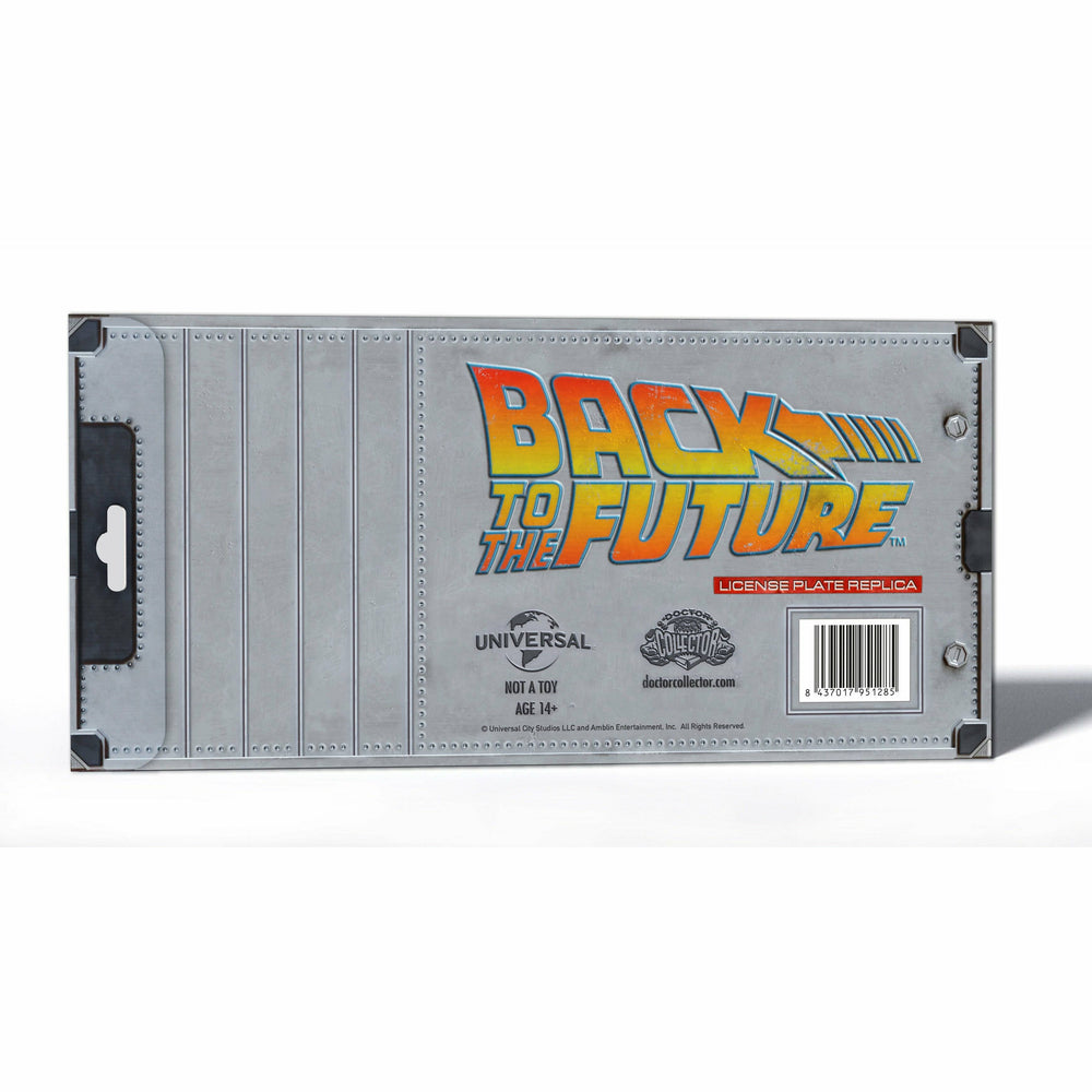 Back to the Future OUTATIME License Plate Replica (ONLINE ORDER ONLY)