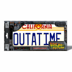 Back to the Future OUTATIME License Plate Replica (ONLINE ORDER ONLY)