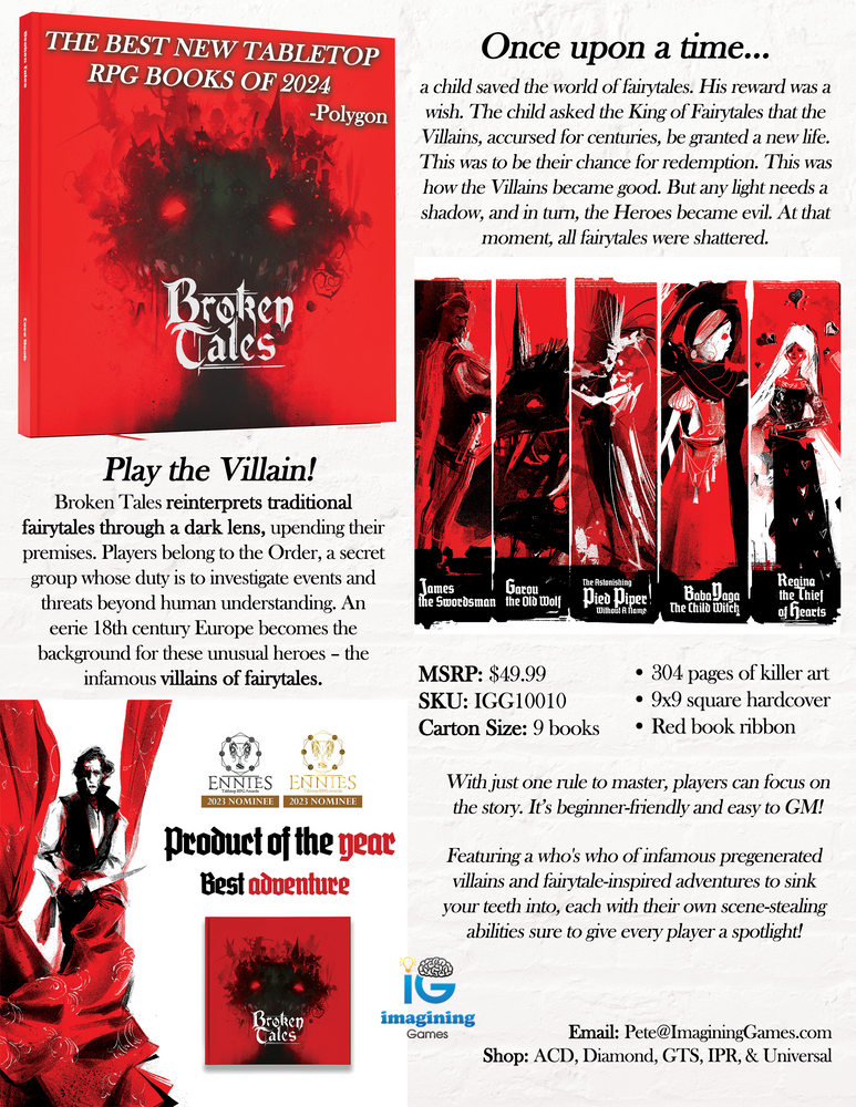 Broken Tales (RPG Book + PDF) Hardcover