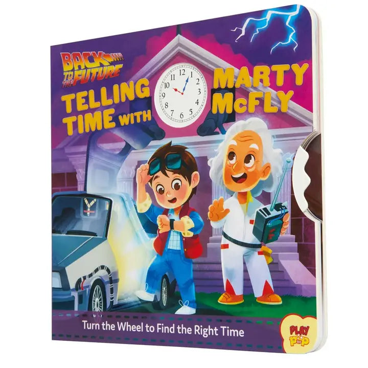 Back To the Future: Telling Time w/ Marty Mcfly Book (ONLINE ORDER ONLY)