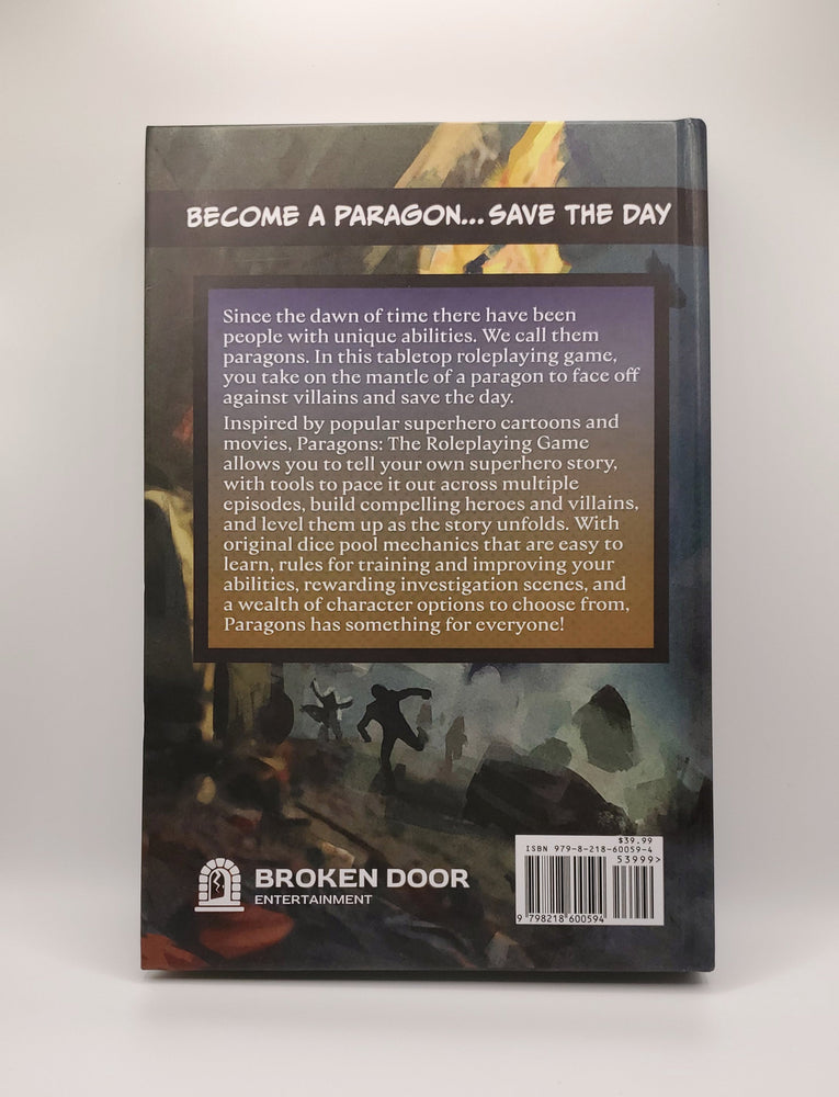 [Hardcover] Paragons: The Roleplaying Game (ONLINE ORDER ONLY)