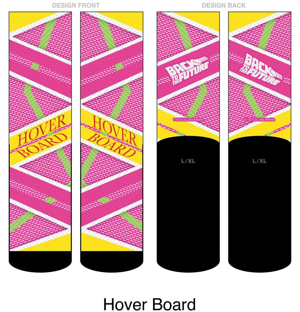 Back to the Future "Hoverboard" Unisex Socks (ONLINE ORDER ONLY)