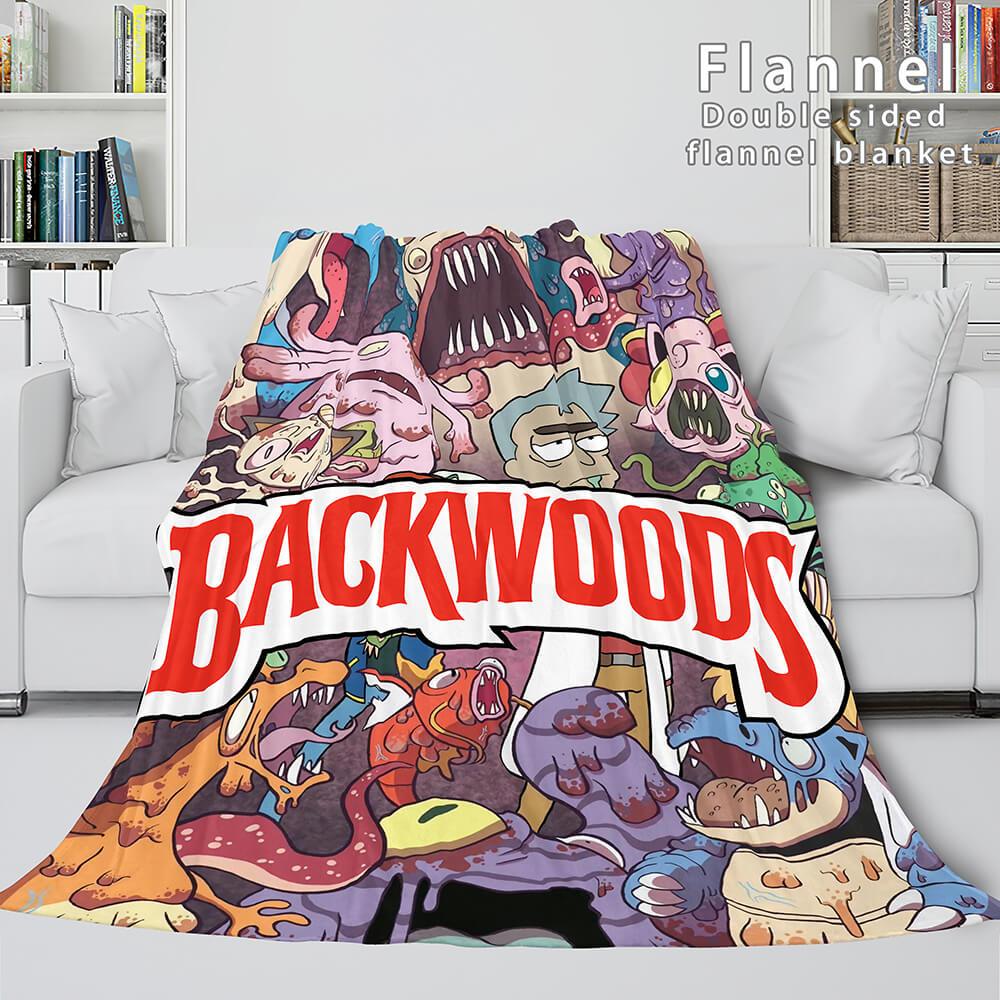 Rick And Morty Super Soft Flannel Fleece Blanket (Online Order Only)