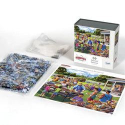 Backyard Barbecue 1000 Piece Jigsaw Puzzle Boardwalk (ONLINE ORDER ONLY)