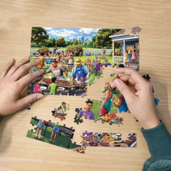 Backyard Barbecue 210 Piece Jigsaw Puzzle Boardwalk (ONLINE ORDER ONLY)