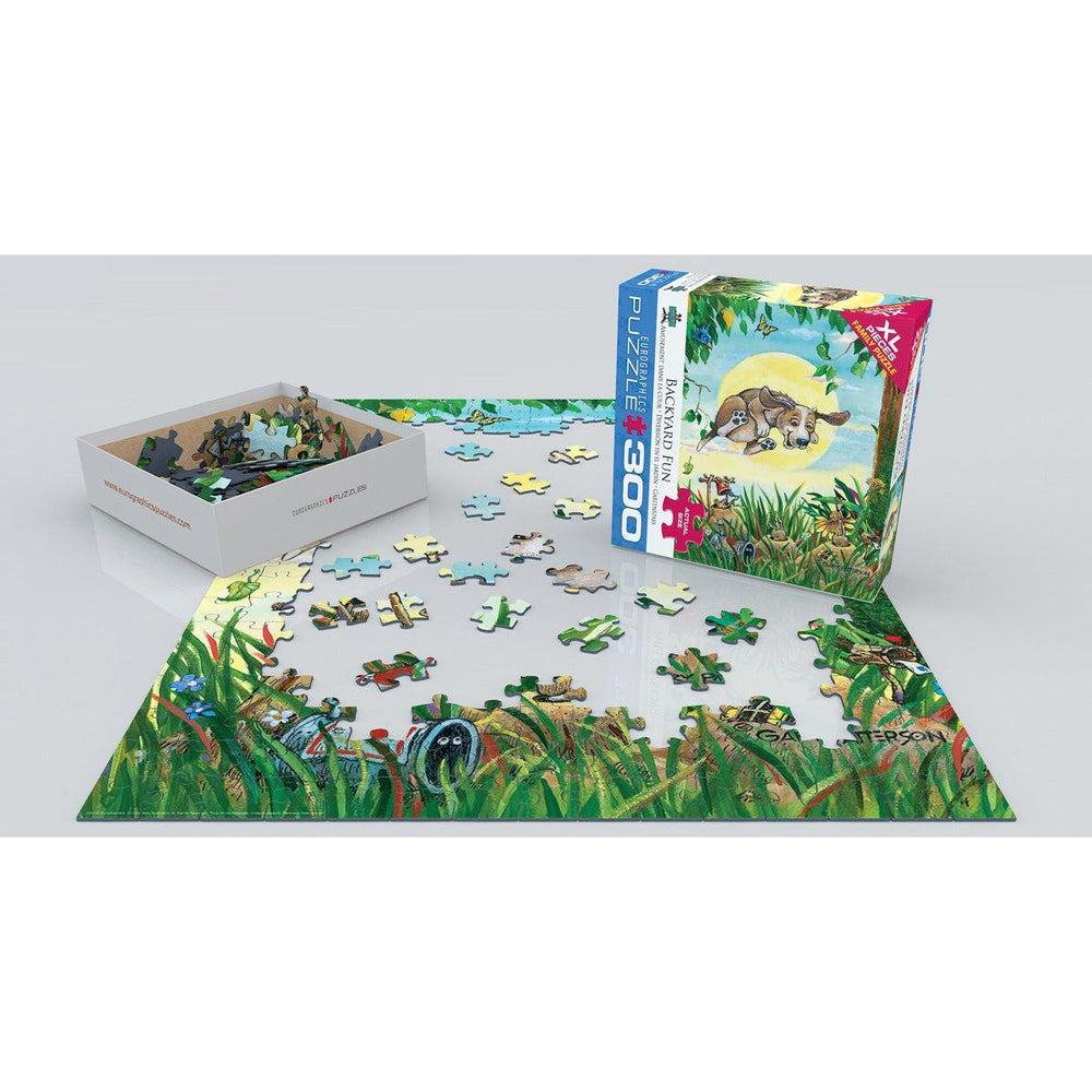 Backyard Fun 300 Large Piece Jigsaw Puzzle Eurographics (ONLINE ORDER ONLY)