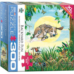 Backyard Fun 300 Large Piece Jigsaw Puzzle Eurographics (ONLINE ORDER ONLY)