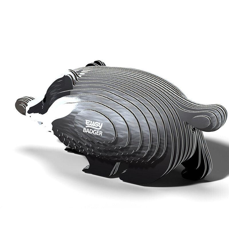 Badger 3D Cardboard Model Kit Eugy (ONLINE ORDER ONLY)