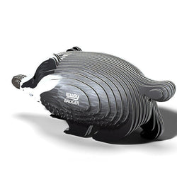 Badger 3D Cardboard Model Kit Eugy (ONLINE ORDER ONLY)