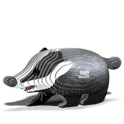 Badger 3D Cardboard Model Kit Eugy (ONLINE ORDER ONLY)