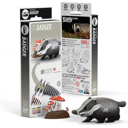 Badger 3D Cardboard Model Kit Eugy (ONLINE ORDER ONLY)