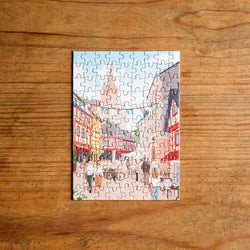 Balade Intra Muros 99 Piece Mini Jigsaw Puzzle Trevell (ONLINE ORDER ONLY)