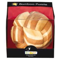 Ball 3D Bamboo Puzzle Fridolin (ONLINE ORDER ONLY)