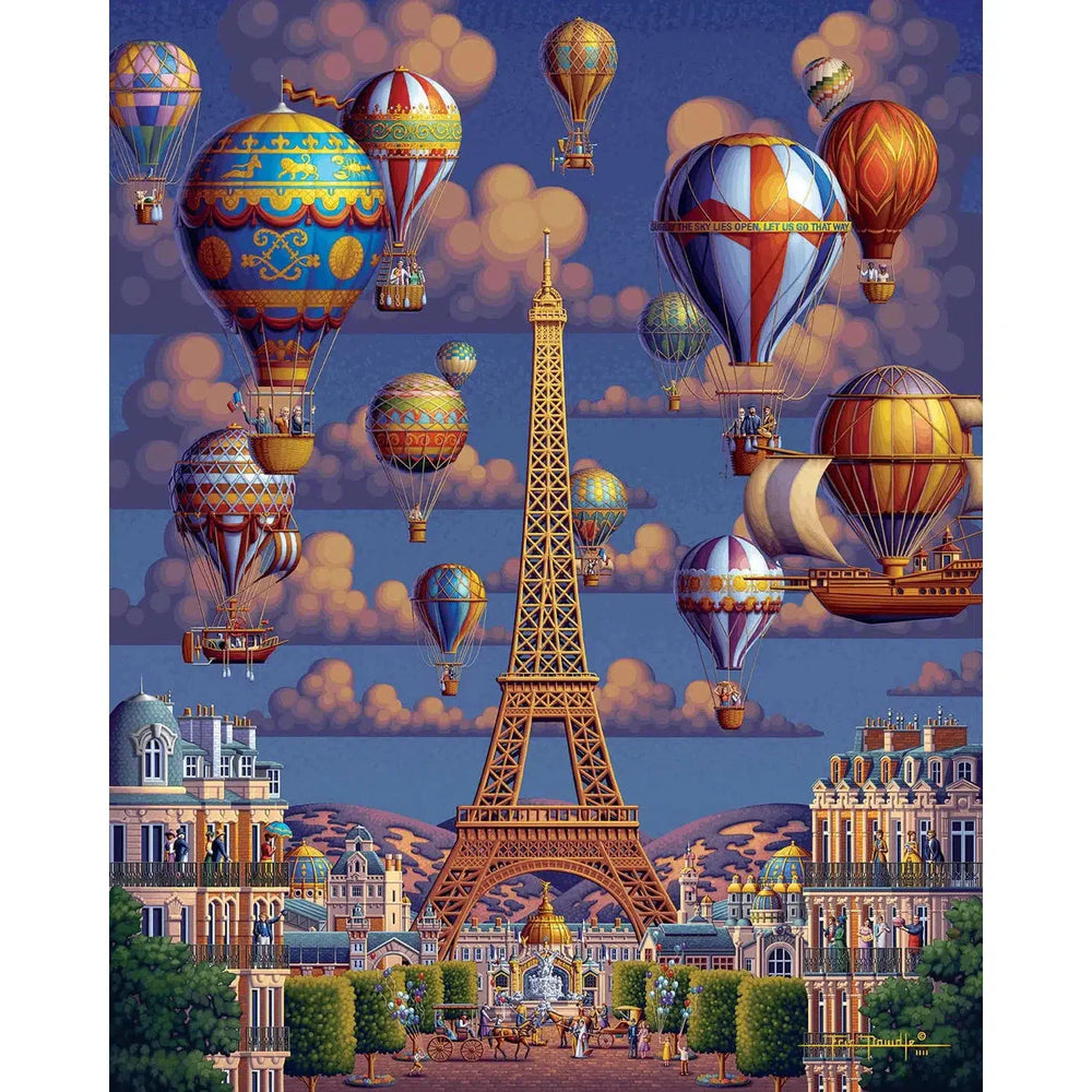 Balloons Over Paris 300 Piece Jigsaw Puzzle Dowdle (ONLINE ORDER ONLY)