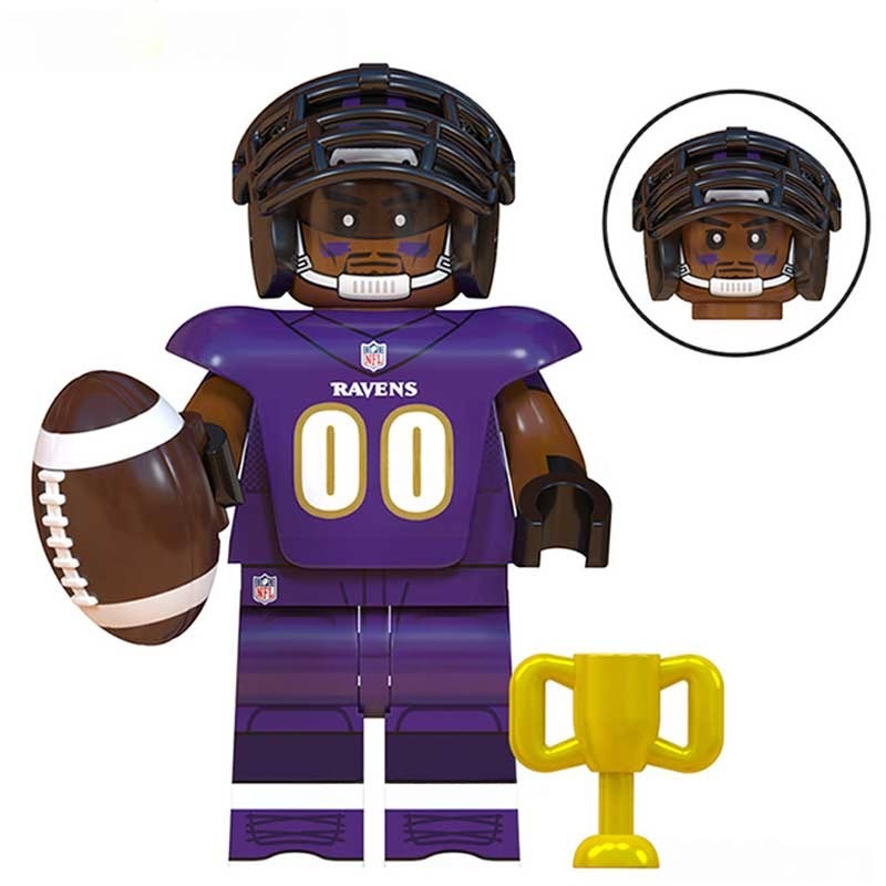 Baltimore Ravens Team Minifigure (ONLINE ORDER ONLY)