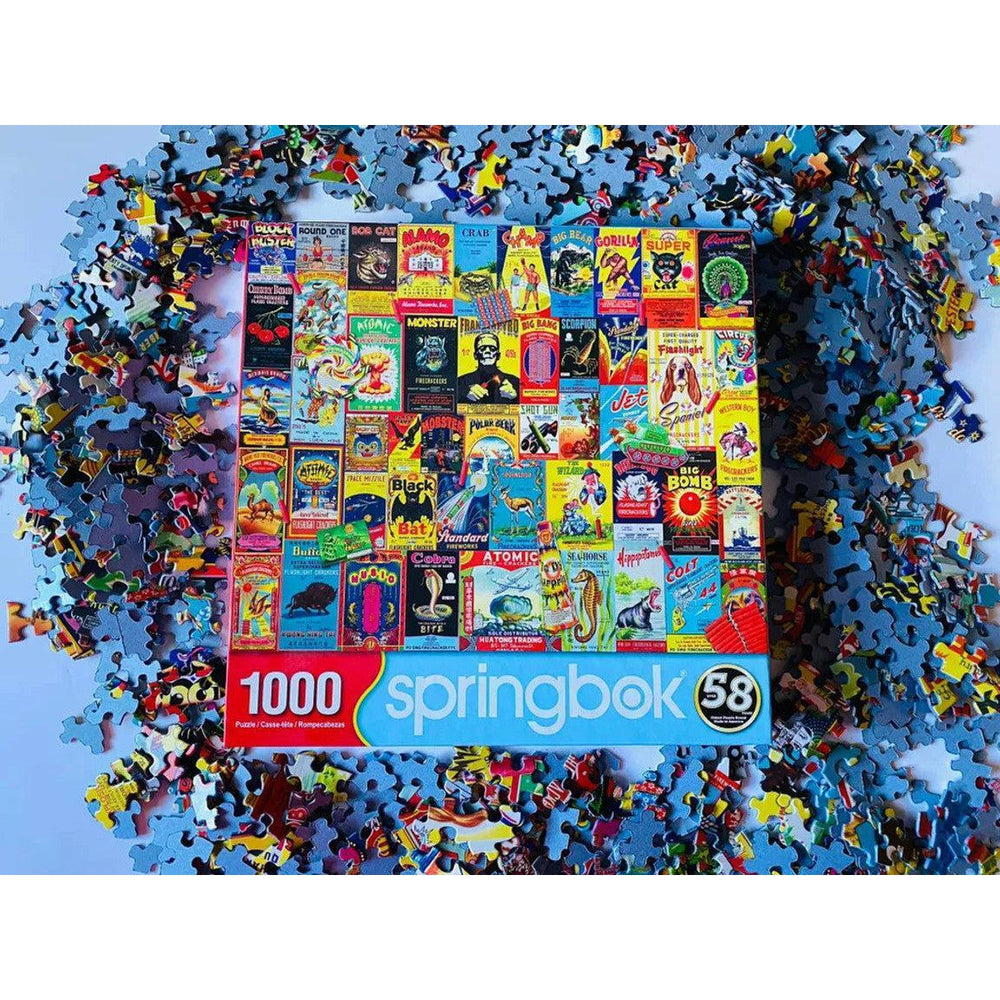 Bang, Boom, Pop! 1000 Piece Jigsaw Puzzle Springbok (ONLINE ORDER ONLY)