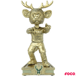 Gold Plated Mascot Bobbleheads (ONLINE ORDER ONLY)