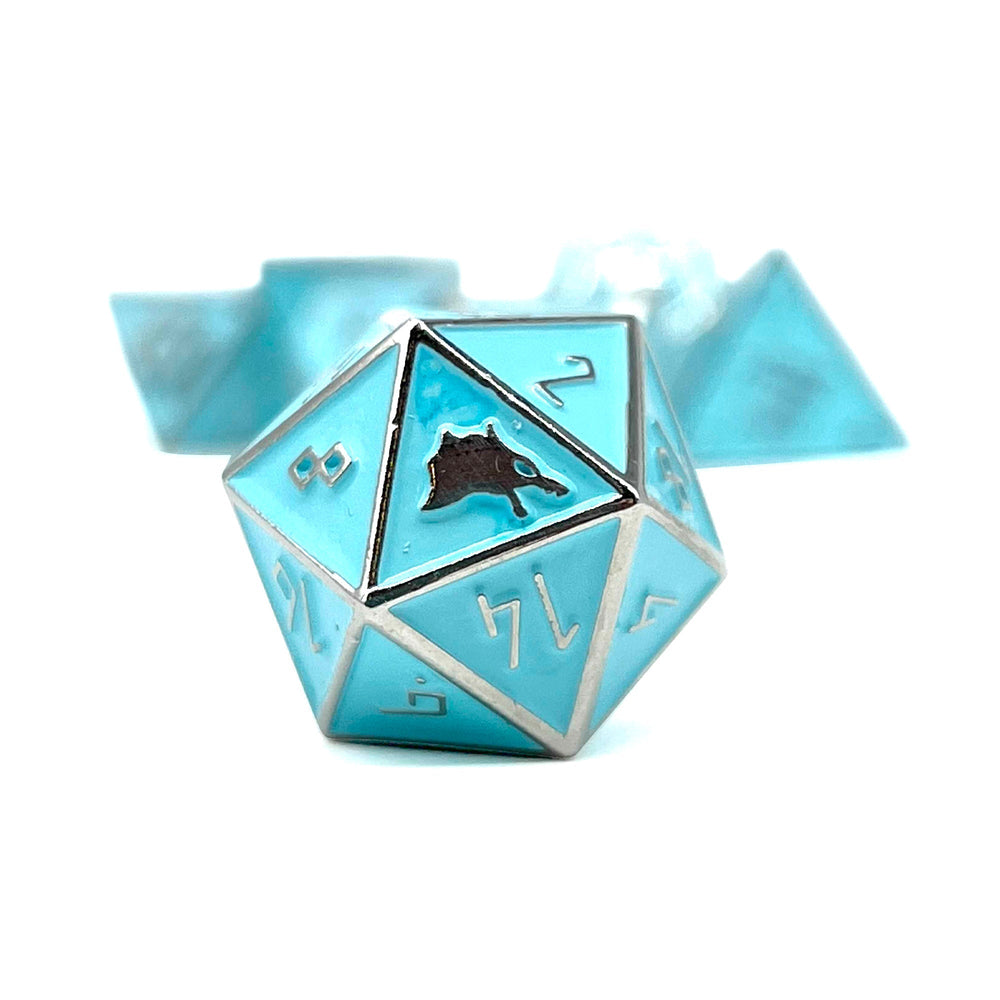 Banshee Wail - Norse Themed Metal Dice Set (Online Only)