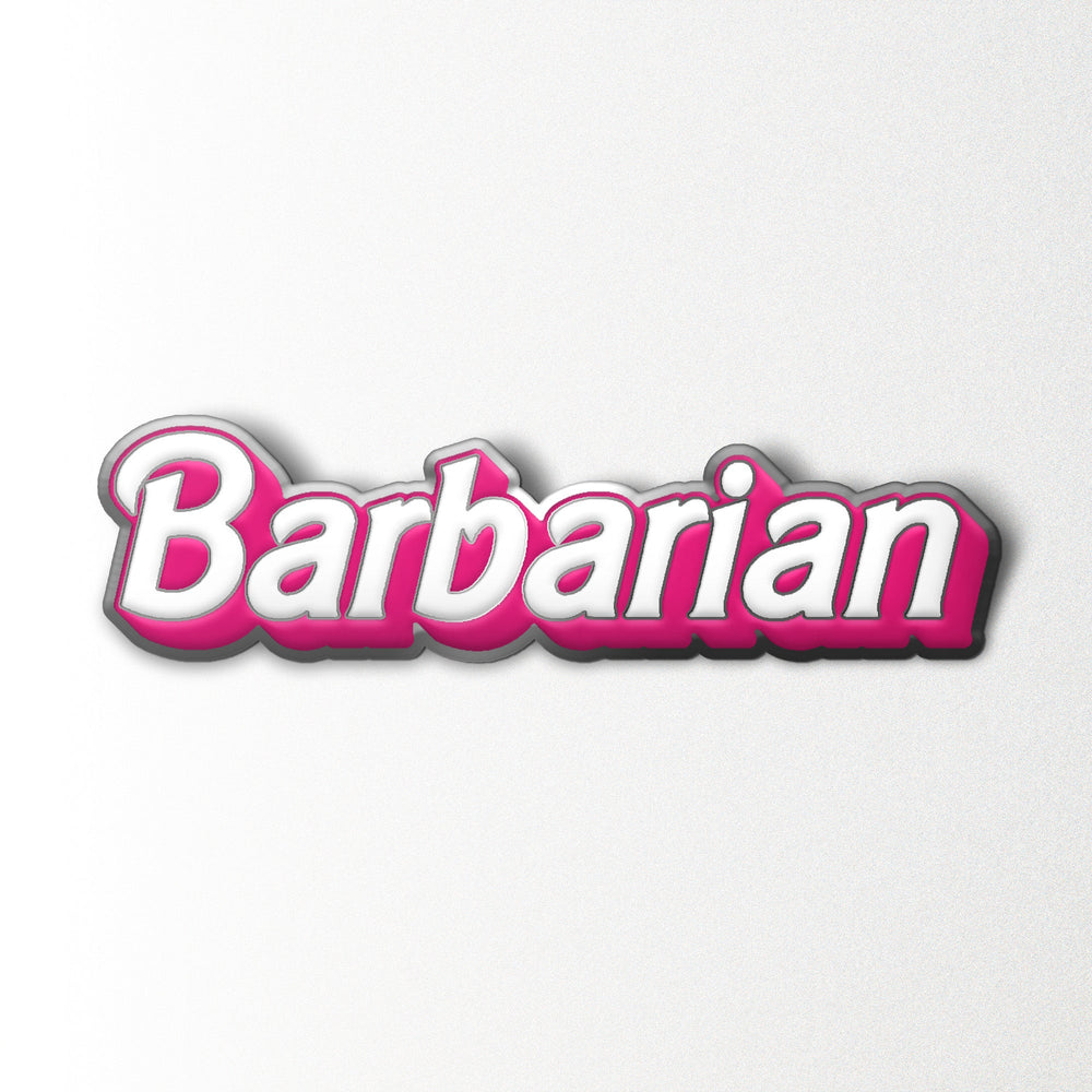 Barbarian - Enamel Pin (Online Only)