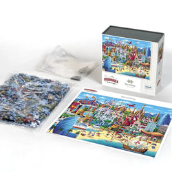 Barcelona 1000 Piece Jigsaw Puzzle Boardwalk (ONLINE ORDER ONLY)