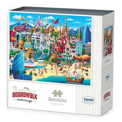 Barcelona 1000 Piece Jigsaw Puzzle Boardwalk (ONLINE ORDER ONLY)