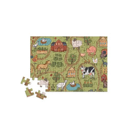 Barnyard Bunch 80 Piece Mini Jigsaw Puzzle Micro Puzzles