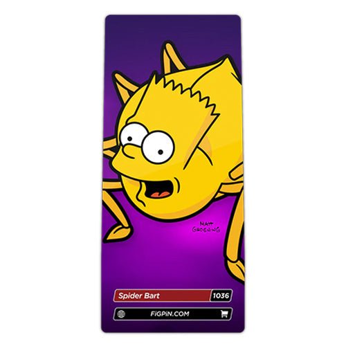 FiGPiN Enamel Pin - The Simpsons - Select Figure(s) (Online Order Only)