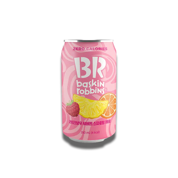 Baskin Robbins Rainbow Sorbet Sparkling Water (350ml)(Korea) (ONLINE ORDER ONLY)