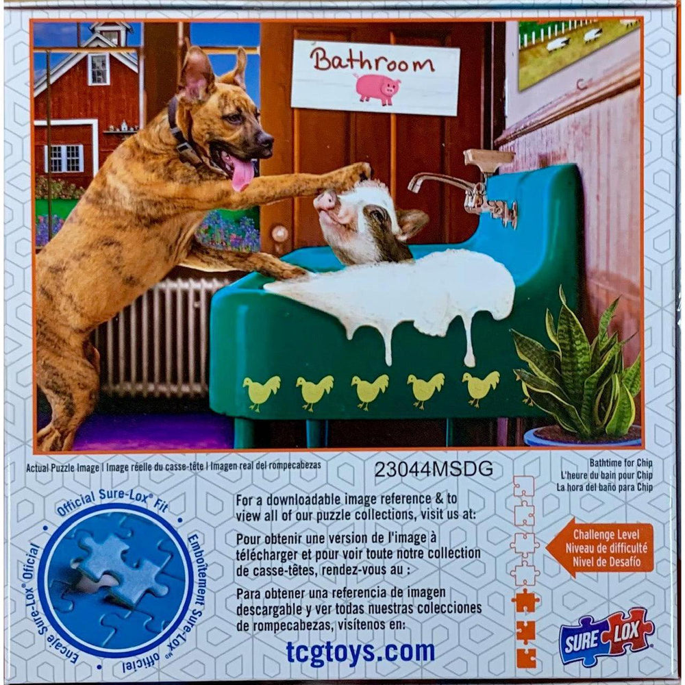 Bath Time for Chip LOL 300 Piece Jigsaw Puzzle Sure Lox (ONLINE ORDER ONLY)