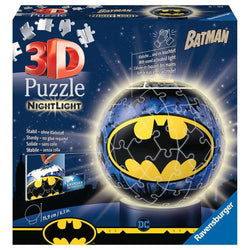 Batman Nightlight Ball 74 Piece 3D Jigsaw Puzzle Ravensburger (ONLINE ORDER ONLY)