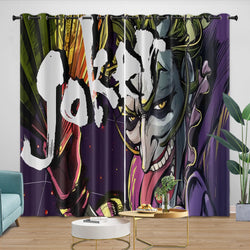Batman Ninja Pattern Curtains Blackout Window Drapes (Online Order Only)