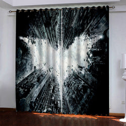 Superhero Batman Curtains Blackout Window Drapes (Online Order Only)