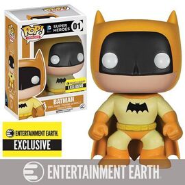 Pop! Heroes: DC - Batman (Rainbow - Yellow) Entertainment Earth Exclusive (ONLINE ORDER ONLY)