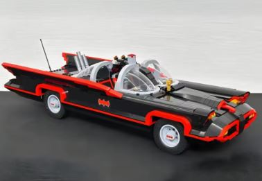 Classic Batmobile Building Block Set (1822 Pieces) 76328 (Online Only)