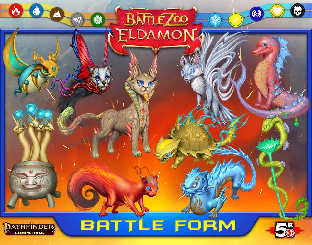 Battlezoo Eldamon Hardcover & PDF (Online Order Only)