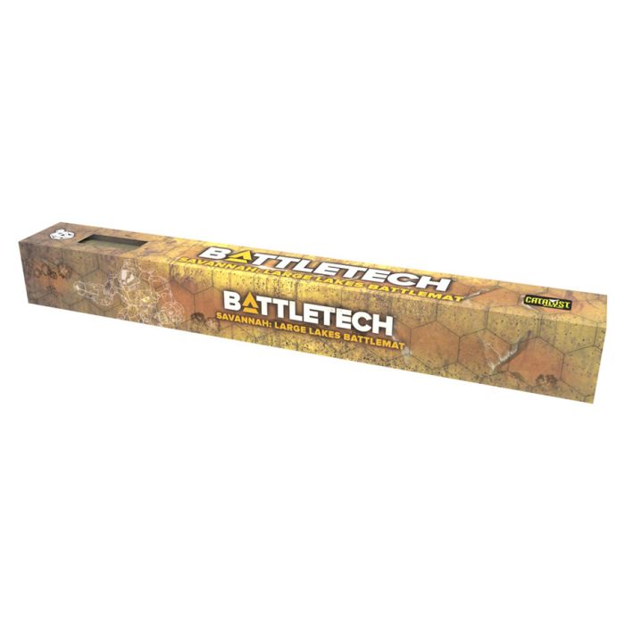 BattleTech: Battle Mat - Savannah Large Lakes (ONLINE ORDER ONLY)