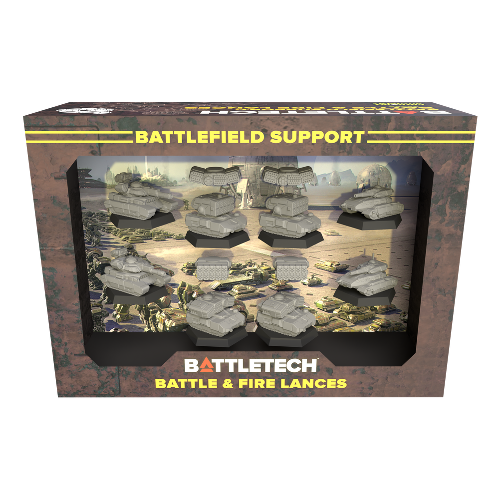 BattleTech: Mercenaries ForcePack - Battlefield Support Battle & Fire Lances (ONLINE ORDER ONLY)