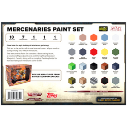 BattleTech: Mercenaries Paint Set (ONLINE ORDER ONLY)