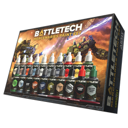 BattleTech: Mercenaries Paint Set (ONLINE ORDER ONLY)