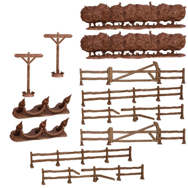 Terrain Crate: Fences & Hedgerows (ONLINE ORDER ONLY)