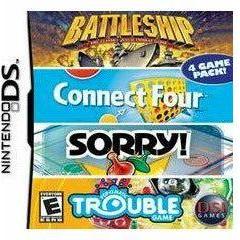 Battleship / Connect Four / Sorry / Trouble - Nintendo DS (Online Order Only)